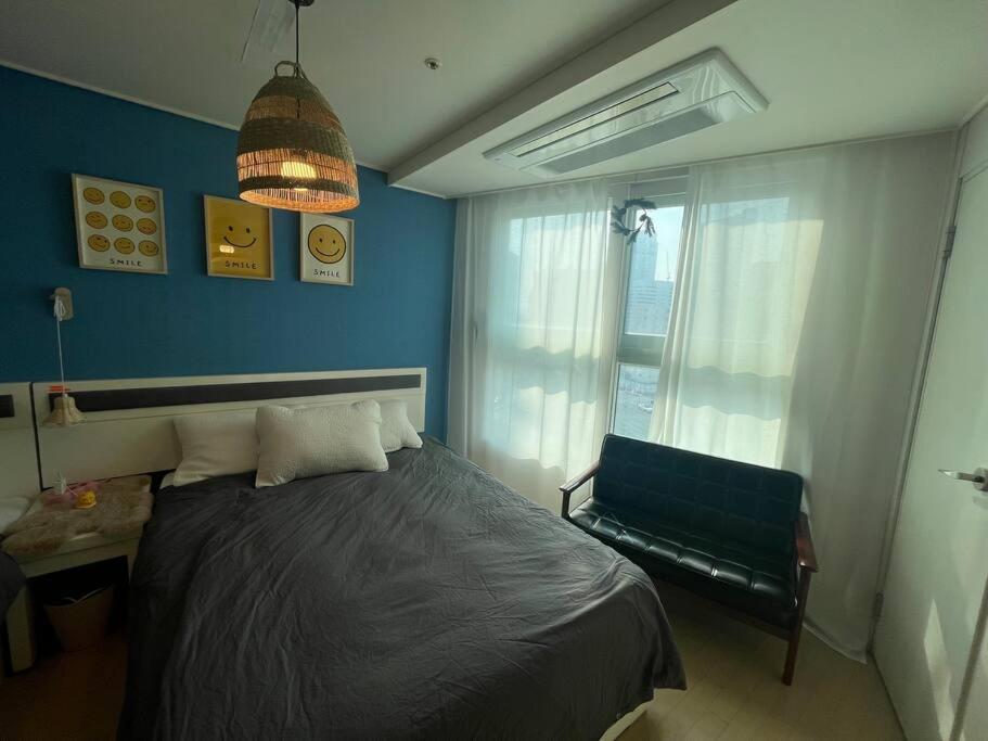 Haeundae Beach Stay #2Min Walk #2Beds بوسان المظهر الخارجي الصورة